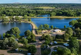 Photograph of Haas Lake Park, New Hudson