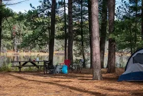 Photograph of Round Lake State Forest Campground, Vanderbilt