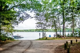 Photograph of Big Bear Lake State Forest Campground & Pathway, Gaylord