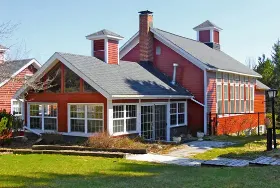 Photograph of The Old Red Schoolhouse, Frankfort