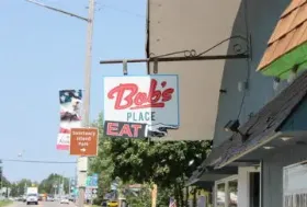 Photograph of Bob’s Place, Alanson