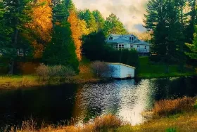 Photograph of Welch's Riverview Retreat, Deerton