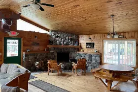 Photograph of Old Soo Line Grade Lodge, Brimley