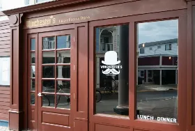 Photograph of Winchester’s Whiskey & Bourbon Room, Mackinac Island