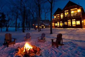 Photograph of Trappers Landing Lodge, Walker