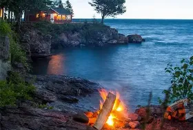 Photograph of Breezy Point Cabins On Lake Superior, Two Harbors