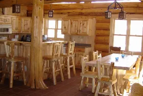 Photograph of Buckhorn On Caribou Lake Hand-crafted Log Cabins, Marcell
