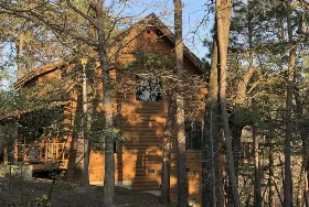 Photograph of Pine Ridge Log Cabins, Blue Eye