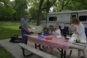 Photograph of Van Meter State Park Campgrounds, Miami