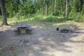 Photograph of Spotted Bear Campground, Martin City