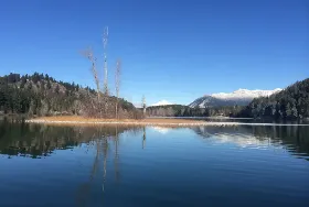 Photograph of Lake Five Resort, West Glacier