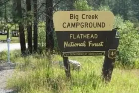 Photograph of Big Creek Campground, Columbia Falls
