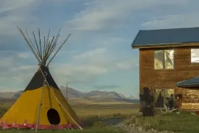 Photograph of Lodgepole Gallery & Tipi Village, Browning