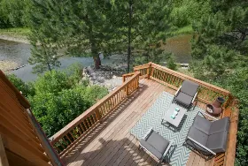 Photograph of A Cozy Conifer Cabin, Huson