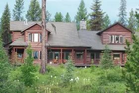 Photograph of Lupine Meadow Lodge, Polebridge
