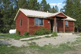 Photograph of Kings Hill Cabin, White Sulphur Springs