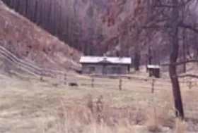 Photograph of Bar Gulch Cabin, Townsend