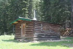 Photograph of Notch Cabin, Sheridan