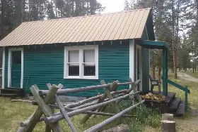 Photograph of Bloody Dick Cabin, Jackson