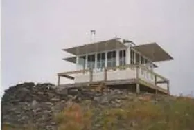 Photograph of Cougar Peak Lookout Cabin, Thompson Falls
