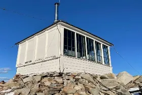 Photograph of West Fork Butte Lookout Cabin, Lolo
