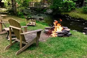 Photograph of Cozy White Mountain Cabin With Hot Tub, Lisbon