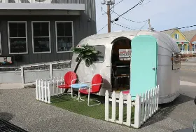 Photograph of Exit Zero Filling Station, Cape May