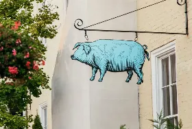 Photograph of Blue Pig Tavern, Cape May