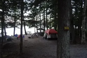 Photograph of Moffitt Beach State Campground, Speculator