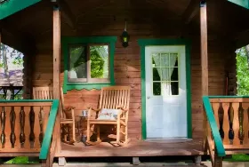 Photograph of Catharine Cottages, Montour Falls
