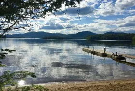 Photograph of Faxon's Cottages, Blue Mountain Lake