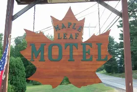 Photograph of Maple Leaf Motel, Schroon Lake