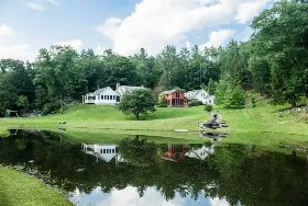 Photograph of Big Sky Pond, Roscoe
