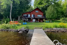 Photograph of Charming Lakefront Lodge, Cranberry Lake