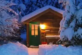 Photograph of Van Hoevenberg Cabins, Lake Placid