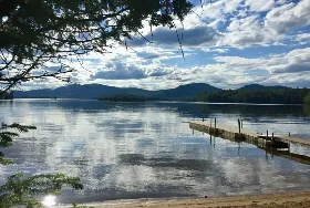 Photograph of Faxon's Cottages, Blue Mountain Lake