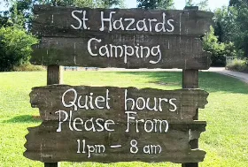 Photograph of St. Hazards Village on the Beach, Middle Bass