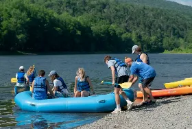 Photograph of Chamberlain Canoes, Minisink Hills
