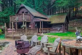 Photograph of A Cabin By The Stream, Coudersport