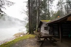 Photograph of Macbeth's Cabins, Cooksburg