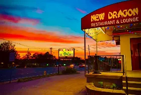 Photograph of New Dragon Restaurant, Narragansett