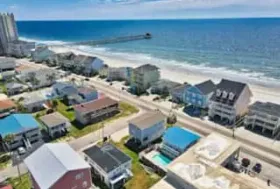 Photograph of Cherry Grove Beach Houses, North Myrtle Beach