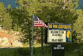 Photograph of Big Pine Campground, Custer
