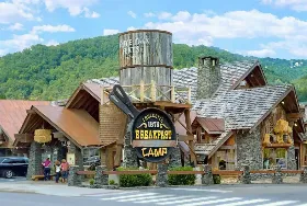 Photograph of Crockett’s 1875 Breakfast Camp, Gatlinburg