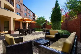 Photograph of Courtyard, Blacksburg