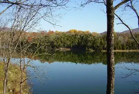 Photograph of Lake A. Willis Robertson Camping, Lexington