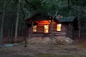 Photograph of Douthat State Park Cabins, Millboro