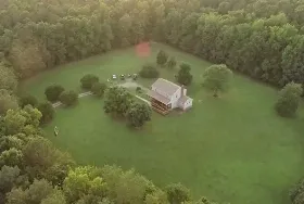 Photograph of Camp Weag, Amelia Court House