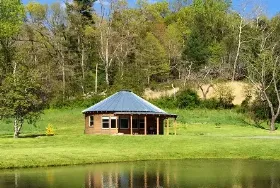 Photograph of Cabins At Rose River Farm, Syria