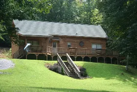 Photograph of Creek Cide Cabin, Claudville